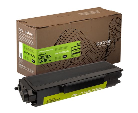 Купить Тонер-картридж совместимый Brother TN-3170 Green Label Patron (PN-TN3170GL) по лучшей цене