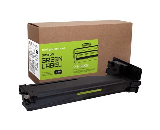 Купить Тонер-картридж совместимый HP 56X (CF256X) Green Label Patron (PN-56XGL) по лучшей цене