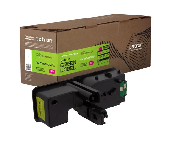 Купить Тонер-картридж совместимый Kyocera Mita TK-5220M пурпурный Green Label Patron (PN-TK5220MGL) по лучшей цене