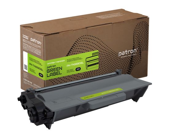 Купить Тонер-картридж совместимый Brother TN-3330 Green Label Patron (PN-TN3330GL) по лучшей цене