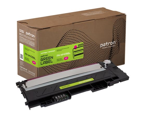 Купить Тонер-картридж совместимый Samsung CLT-M409S Green Label, пурпурный Patron (PN-M409GL) по лучшей цене