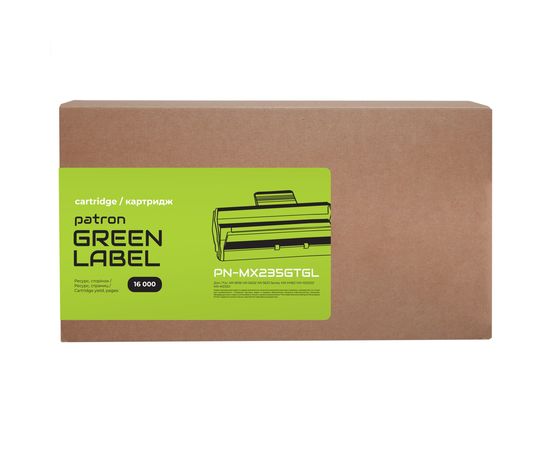 Купить Тонер-картридж совместимый Sharp MX-235GT Green Label Patron (PN-MX235GTGL) по лучшей цене