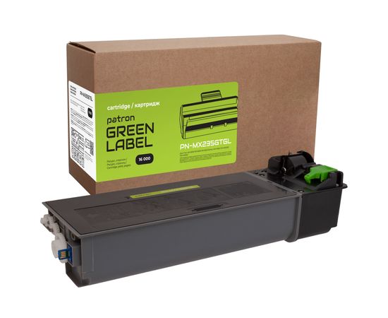 Купить Тонер-картридж совместимый Sharp MX-235GT Green Label Patron (PN-MX235GTGL) по лучшей цене