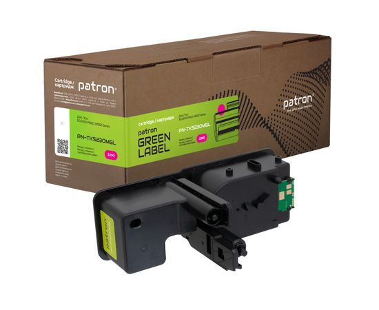 Купить Тонер-картридж совместимый Kyocera Mita TK-5230M пурпурный Green Label Patron (PN-TK5230MGL) по лучшей цене