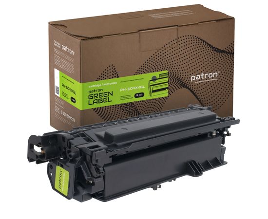 Купить Картридж совместимый HP 504X (CE250X) Green Label, черный Patron (PN-504XKGL) по лучшей цене