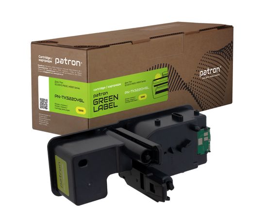 Купить Тонер-картридж совместимый Kyocera Mita TK-5220Y желтый Green Label Patron (PN-TK5220YGL) по лучшей цене