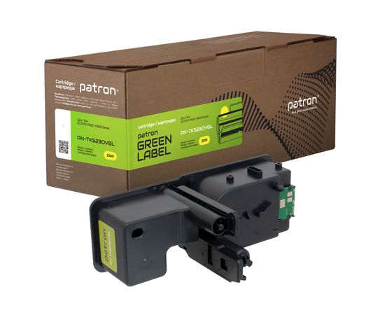 Купить Тонер-картридж совместимый Kyocera Mita TK-5230Y желтый Green Label Patron (PN-TK5230YGL) по лучшей цене