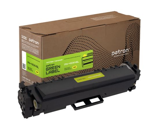 Купить Картридж совместимый HP 410X (CF412X) желтый Green Label Patron (PN-410XYGL) по лучшей цене