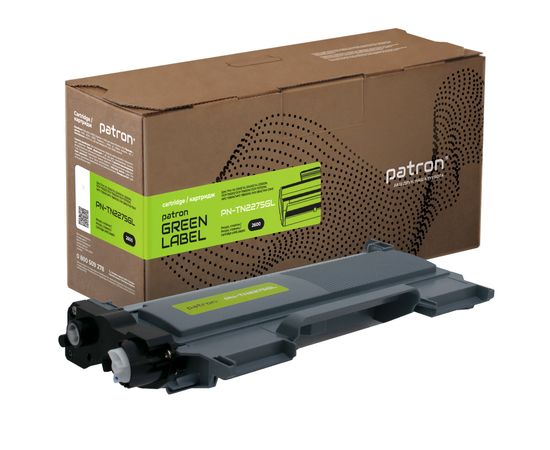 Купить Тонер-картридж совместимый Brother TN-2275 Green Label Patron (PN-TN2275GL) по лучшей цене