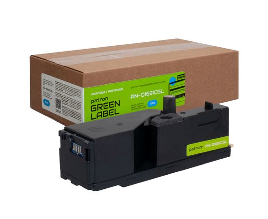 Купить Тонер-картридж совместимый XER 106R01631 Green Label, голубой Patron (PN-01631CGL) по лучшей цене