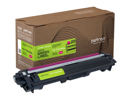 Купить Тонер-картридж совместимый Brother TN-241M, пурпурный Green Label Patron (PN-TN241MGL) по лучшей цене