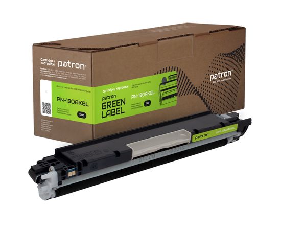 Купить Тонер-картридж совместимый HP 130A (CF350A) Green Label, черный Patron (PN-130AKGL) по лучшей цене