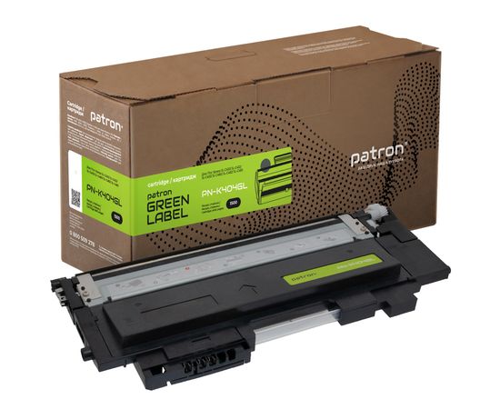 Купить Тонер-картридж совместимый Samsung CLT-K404S черный Green Label Patron (PN-K404GL) по лучшей цене