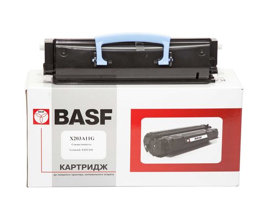 Купить Картридж тонерный BASF для Lexmark X203/204 аналог X203A11G Black (BASF-KT-X203A11G) по лучшей цене