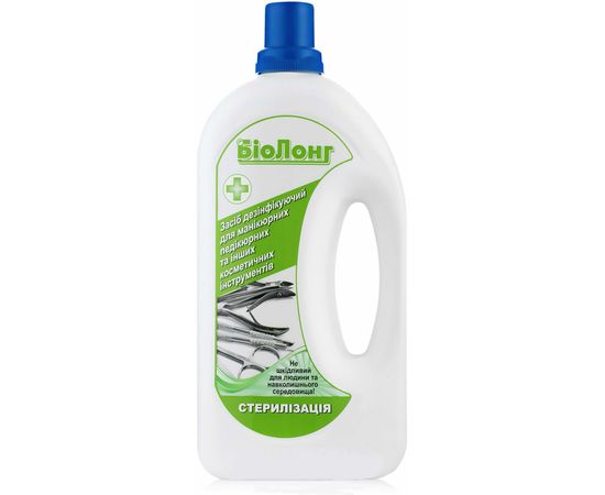 Купить Засіб дезінфікуючий BIOLONG для стерилізаціі косметичних інструментів 1000мл Кришка (MV-MANIK-CAP-1) по лучшей цене