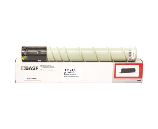 Купить Картридж тонерный BASF для Minolta Bizhub C220/TN216Y аналог A11G251 Yellow (BASF-KT-TN216Y) по лучшей цене