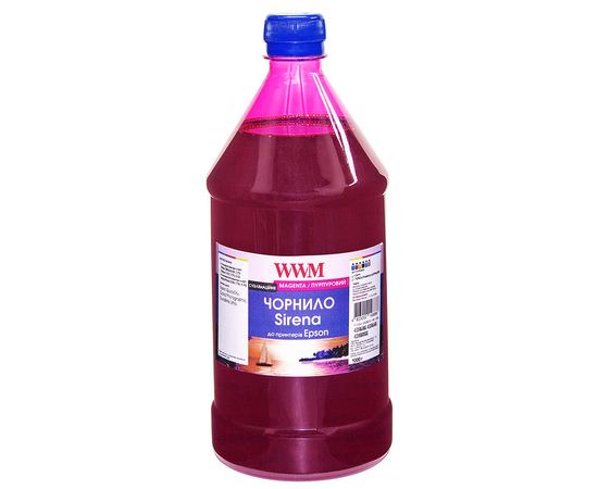Купить Чернила WWM SIRENA для Epson 1000г Magenta сублимационные (ES01/M-4) по лучшей цене