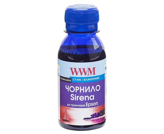 Купить Чернила WWM SIRENA для Epson 100г Cyan сублимационные (ES01/C-2) по лучшей цене