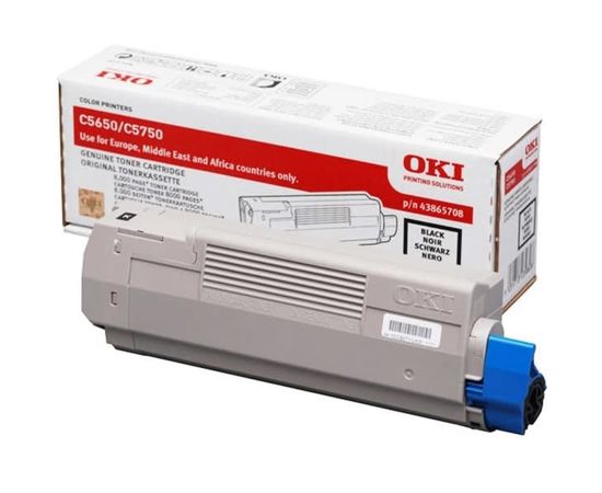 Купить Картридж тонерный OKI для C5650/С5750 8000 копий Black (43865740) по лучшей цене