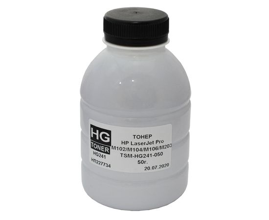Купить Тонер HP LJ Pro M102 флакон, 50 г (TSM-HG241-050) HG toner по лучшей цене