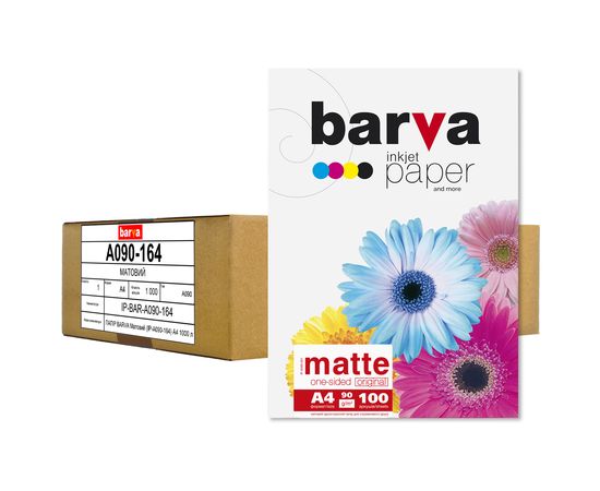 Купить Бумага матовая 90 г/м2, А4, 1000 л bulk Original Barva (IP-A090-164) по лучшей цене