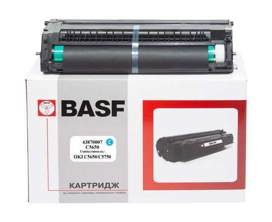 Купить Копи картридж BASF для OKI C5650/C5750 аналог 43870007 Cyan (BASF-DR-C5650-43870007) по лучшей цене