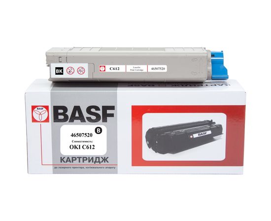 Купить Картридж тонерный BASF для OKI C612 аналог 46507520 Black (BASF-KT-46507520) по лучшей цене