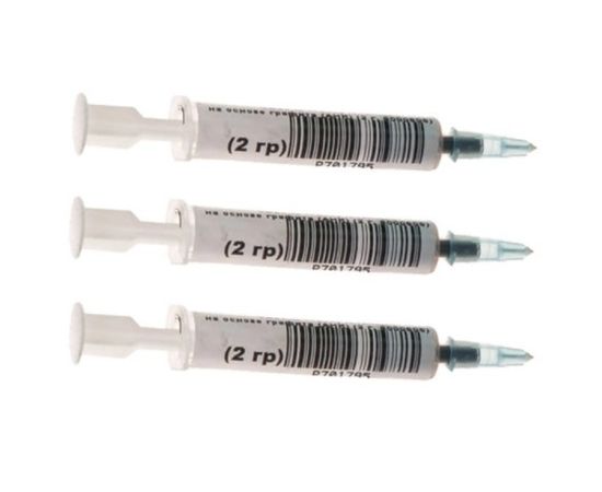 Купить Набор смазок АНК для термопленок (Molikote)/для пластика/токопроводящая 2г/2г/2г (3204217) по лучшей цене