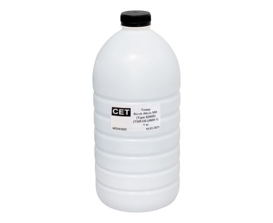 Купить Тонер Ricoh Aficio 550 (Type 5200D) флакон, 1 кг CET (TSM-CE-UN08-1) по лучшей цене