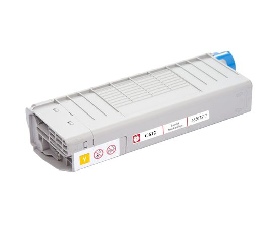 Купить Картридж тонерный BASF для OKI C612 аналог 46507517 Yellow (BASF-KT-46507517) по лучшей цене