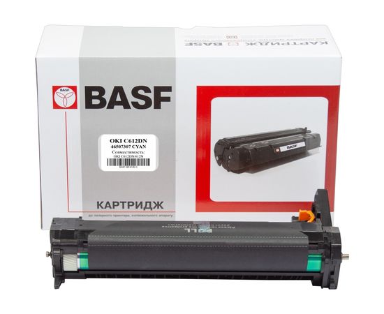 Купить Копи картридж BASF для OKI C612DN/612N аналог 46507307 Cyan (BASF-DR-612DC) по лучшей цене