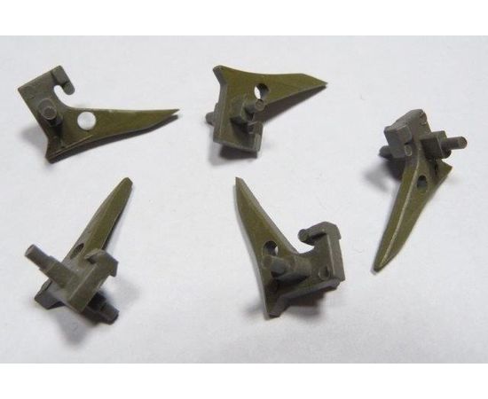 Купить Сепараторы вала тефлонового комплект 5шт Foshan-YAT-SING Toshiba e-Studio 163/165/166/167/181/182/195/203/205/206/207/223/225/237/242/245/Scraper 280/6LE58590000/6LE58405000, OEM КАЧЕСТВО по лучшей цене