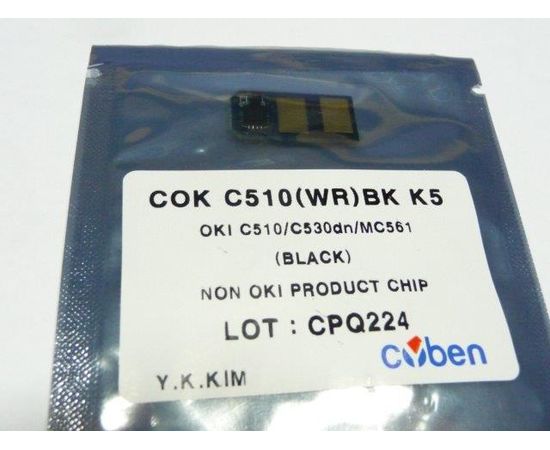 Купить Чип картриджа HANP OKI COLOR C510/511/530/531/MC561/562, Black, 5K по лучшей цене
