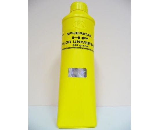 Купить Тонер IPM HP COLOR LJ универсальный NEW SPHERICAL Chemical все модели CP1215/1515/1518/2025/1025/3525/CM3520/3530/M175/252/275/277/351/375/377/451/452/475/477/551/552/553/Canon LBP7018/7010/7700/7750/MF-8050 и другие модели, Yellow, 250г/банка по лучшей цене