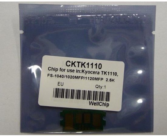 Купить Чип картриджа WellChip Kyocera FS-1040/1020MFP/1120MFP/TK-1110, 2.5K по лучшей цене
