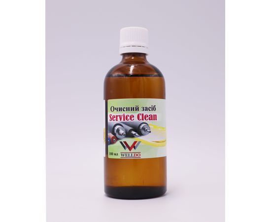 Купить Очиститель WELLDO Service Clean 100мл, для очистки магнитных, резиновых и тефлоновых валов! Подробное описание читайте на этикетке! по лучшей цене