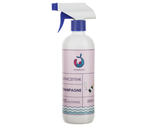 Купить Антисептик-спрей для рук Mermade Champagne, 500 мл по лучшей цене
