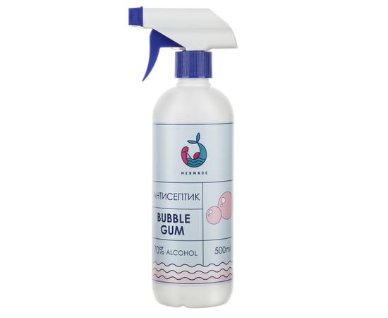 Купить Антисептик-спрей для рук Mermade Bubble gum, 500 мл по лучшей цене