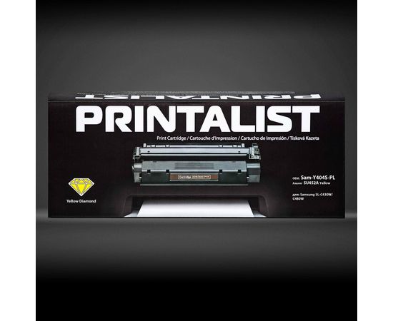 Купить Картридж тонерный PRINTALIST для Samsung SL-C430W/C480W аналог SU452A Yellow (Sam-Y404S-PL) по лучшей цене