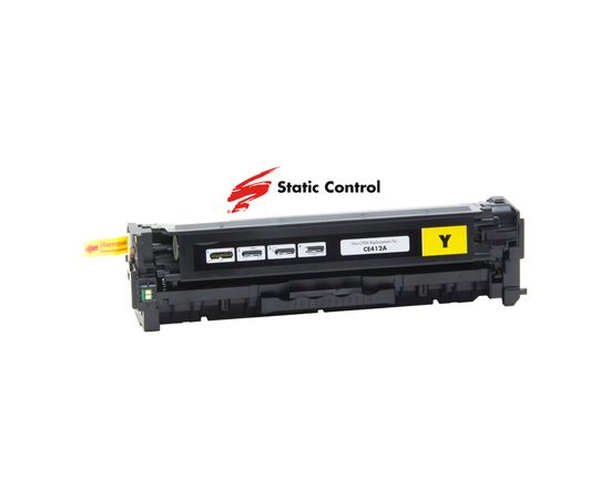 Купить картридж HP CLJP CE412A (305A) Static Control 2.6k yellow по лучшей цене