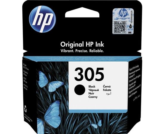 Купить Картридж HP для DJ 2320/2710/2720/4120 HP 305 Black (3YM61AE) по лучшей цене