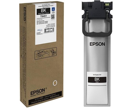 Купить Картридж Epson для WorkForce Pro WF-C5290/C5790 Black (C13T945140) XL по лучшей цене