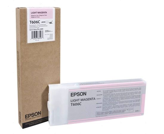 Купить Картридж Epson для Stylus Pro 4800 Light Magenta (C13T606C00) повышенной емкости по лучшей цене