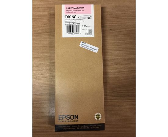 Купить Картридж Epson для Stylus Pro 4800 Light Magenta (C13T606C00) повышенной емкости по лучшей цене
