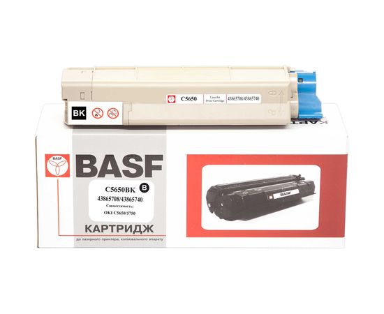 Купить Картридж тонерный BASF для OKI C5650/5750 аналог 43865708/43865740 Black (BASF-KT-C5650K) по лучшей цене
