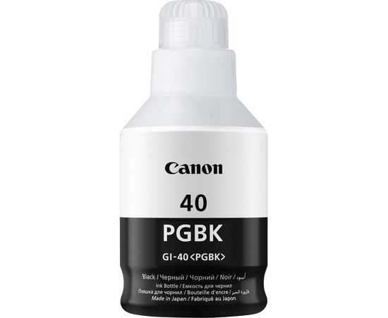 Купить Контейнер с чернилами Canon для GM2040/G5040/G6040, GI-40BK Black (3385C001) по лучшей цене