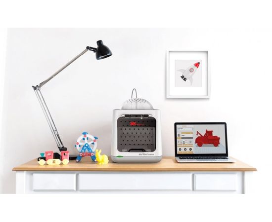 Купить 3D-принтер XYZprinting da Vinci Nano White W. (3FNAXXEU02K) по лучшей цене