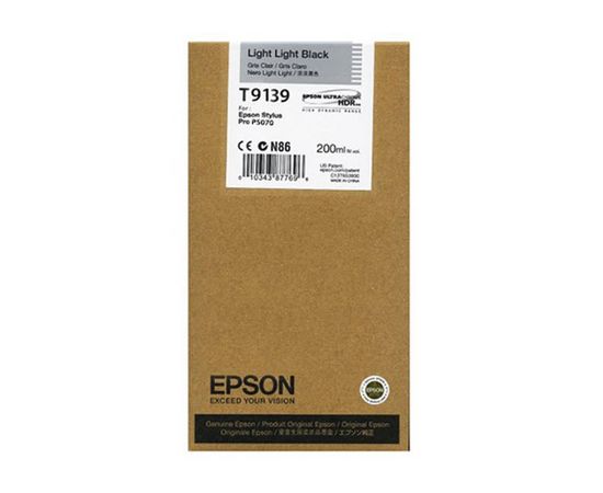 Купить Картридж Epson для SureColor SC-P5000/5000V Light Light Black (C13T913900) 200мл по лучшей цене
