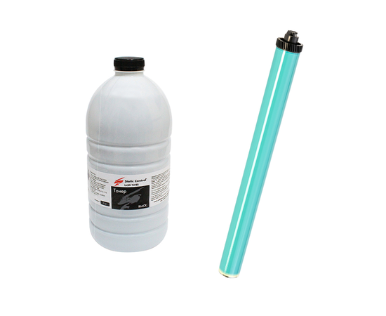 Купить тонер HP LJ P1505/P1606 1кг (фасованный) + фотобарабан (Green) Static Control по лучшей цене