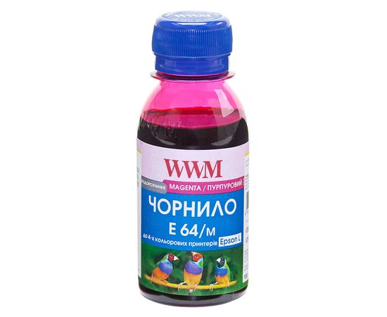 Купить Чернила WWM для Epson L110/L210/L355 100г Magenta Водорастворимые (E64/M-2) по лучшей цене